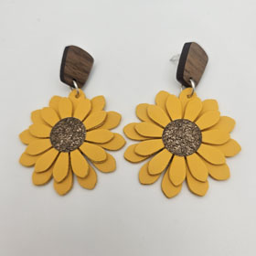 Sunflower Earrings