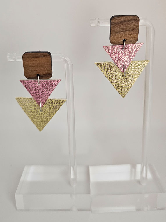 Style 107-Geometric Earrings