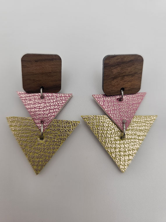 Style 107-Geometric Earrings