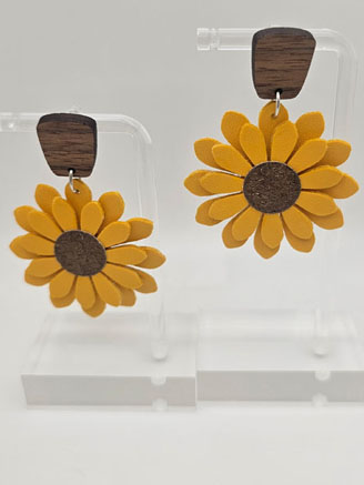 Sunflower Earrings