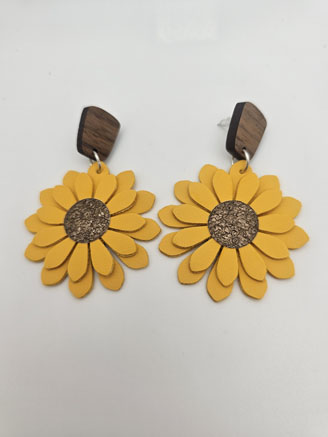 Sunflower Earrings